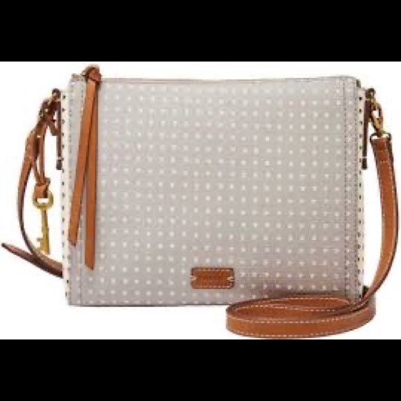 Fossil | Bags | Fossil Gray Cow Hide 